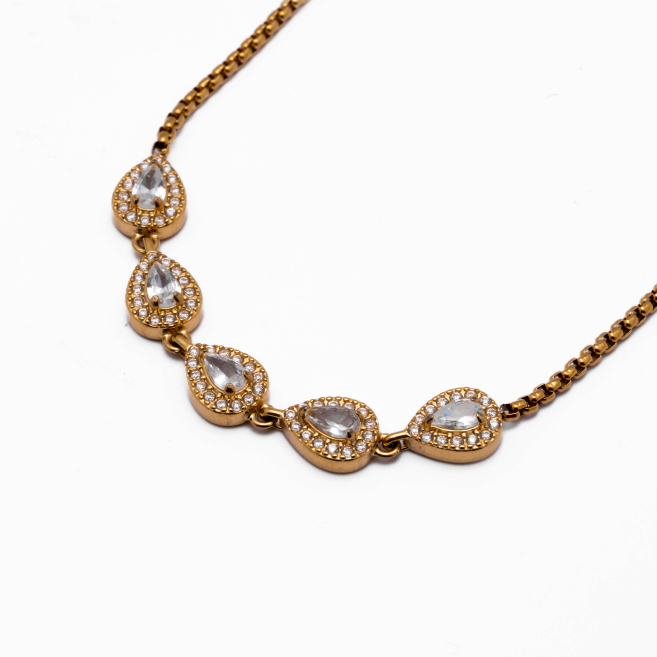 PULSERA ZO13981B DORADO Acero Inoxidable