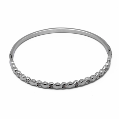 BRAZALETE ZO15541B PLATEADO Acero Inoxidable