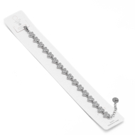 PULSERA ZO15225B PLATEADO Acero Inoxidable