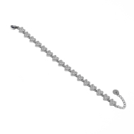 PULSERA ZO15225B PLATEADO Acero Inoxidable