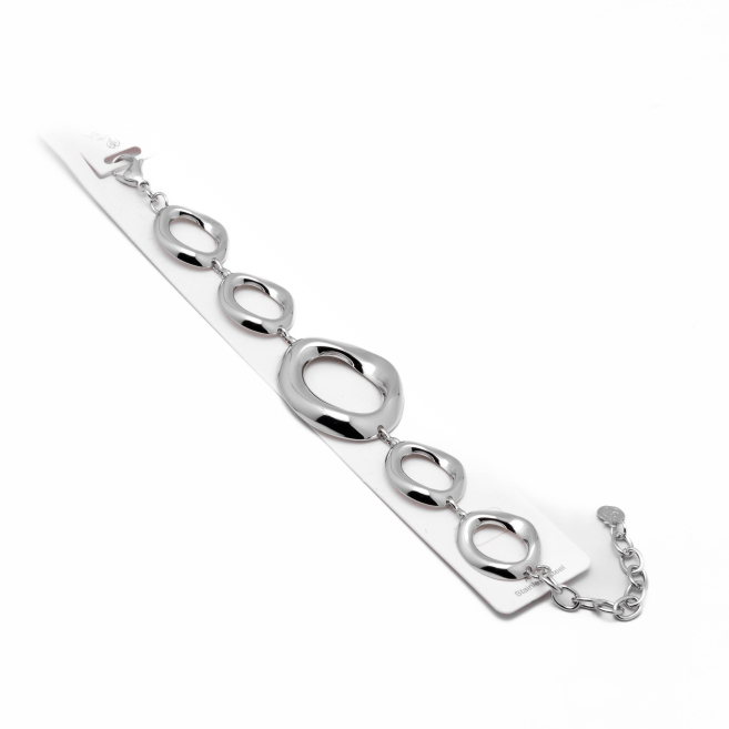 PULSERA ZO12987B Plateado Acero Inoxidable -2B53 2B53
