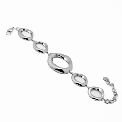 PULSERA ZO12987B Plateado Acero Inoxidable -2B53 2B53