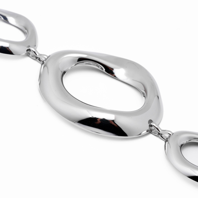 PULSERA ZO12987B Plateado Acero Inoxidable -2B53 2B53