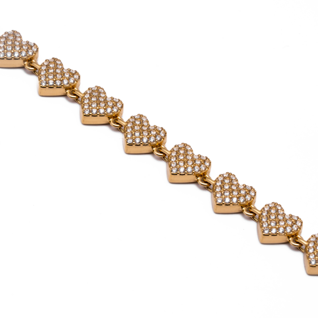 PULSERA ZO15225B DORADO Acero Inoxidable