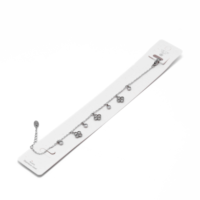 PULSERA ZO14922B PLATEADO Acero Inoxidable 2B16