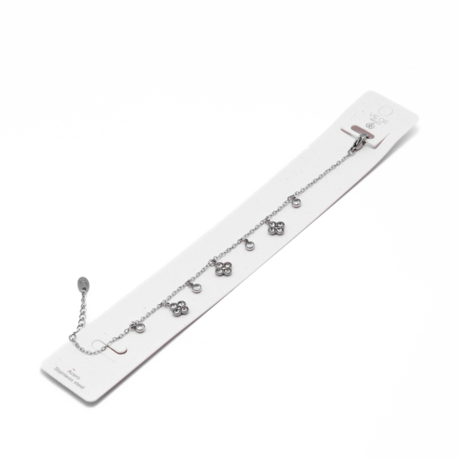 PULSERA ZO14922B PLATEADO Acero Inoxidable