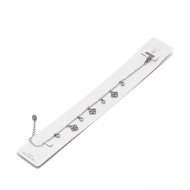 PULSERA ZO14922B PLATEADO Acero Inoxidable