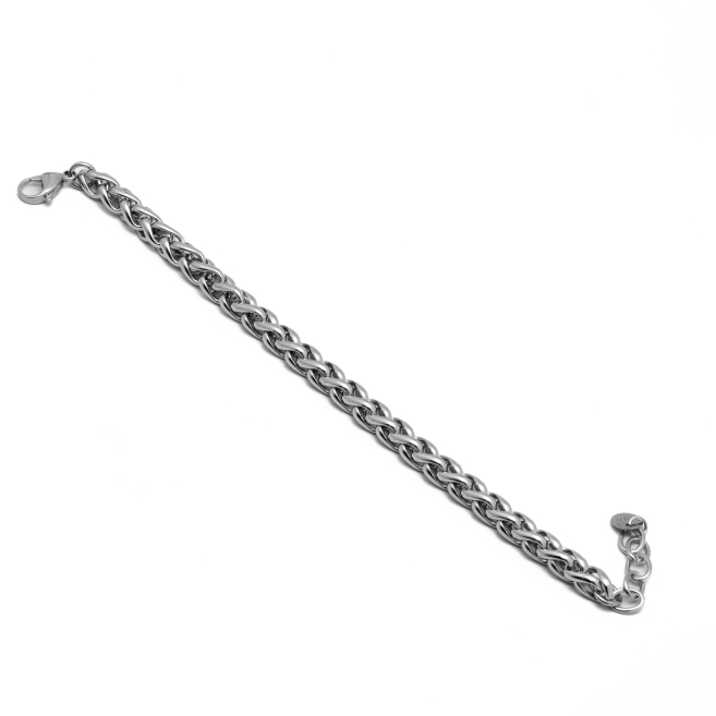 PULSERA ZO15681B PLATEADO Acero Inoxidable
