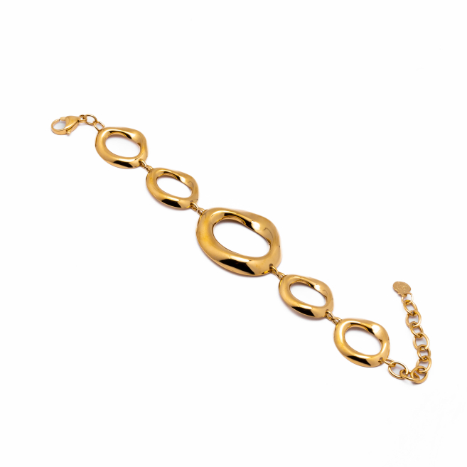 PULSERA ZO12987B Dorado Acero Inoxidable -2B53