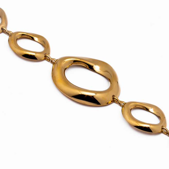 PULSERA ZO12987B Dorado Acero Inoxidable -2B53