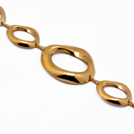 PULSERA ZO12987B Dorado Acero Inoxidable -2B53