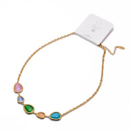 COLLAR ZO13498N DORADO Acero Inoxidable