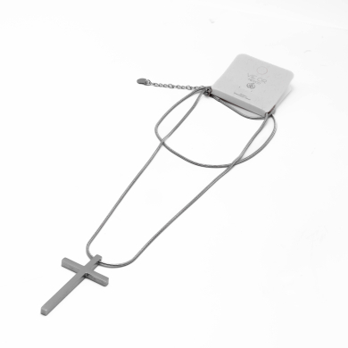 COLLAR ZO12311N/80CM PLATEADO Acero Inoxidable