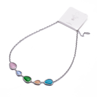 COLLAR ZO13498N PLATEADO Acero Inoxidable