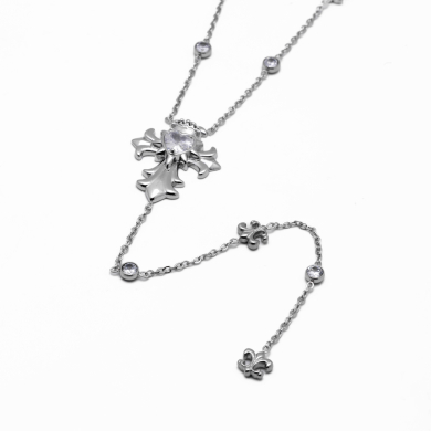 COLLAR ZO13409N PLATEADO Acero Inoxidable