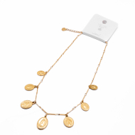 COLLAR ZO14411N DORADO Acero Inoxidable