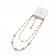 COLLAR ZO15179N DORADO Acero Inoxidable