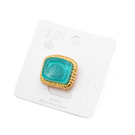 ANILLO ZO14208R DORADO+VERDE Acero Inoxidable