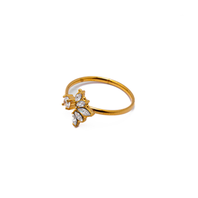 ANILLO ZO13810R DORADO Acero Inoxidable