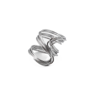 ANILLO ZO15590R PLATEADO Acero Inoxidable