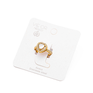 ANILLO ZO15863R DORADO Acero Inoxidable
