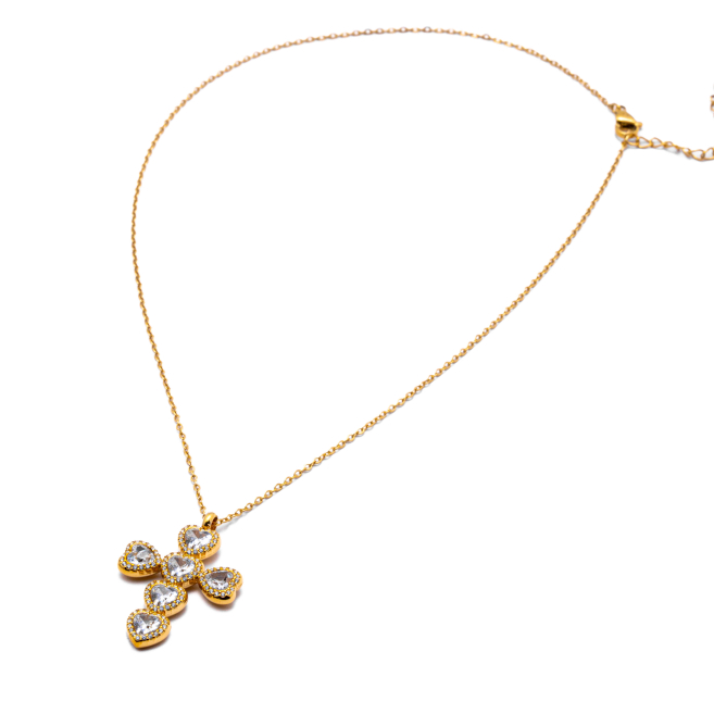 COLLAR ZO13838N DORADO Acero Inoxidable