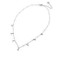 COLLAR ZO13709N PLATEADO Acero Inoxidable