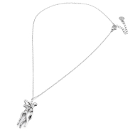 COLLAR ZO12117N PLATEADO Acero Inoxidable E24