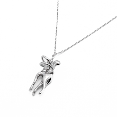 COLLAR ZO12117N PLATEADO Acero Inoxidable E24