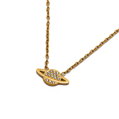COLLAR ZO15860N DORADO Acero Inoxidable