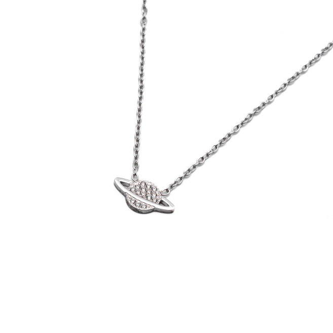 COLLAR ZO15860N PLATEADO Acero Inoxidable