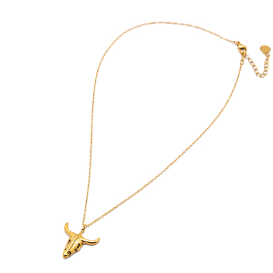 COLLAR ZO10489N200 DORADO Acero Inoxidable 2D21 E24