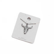 COLLAR ZO10489N200 PLATEADO Acero Inoxidable 2D21