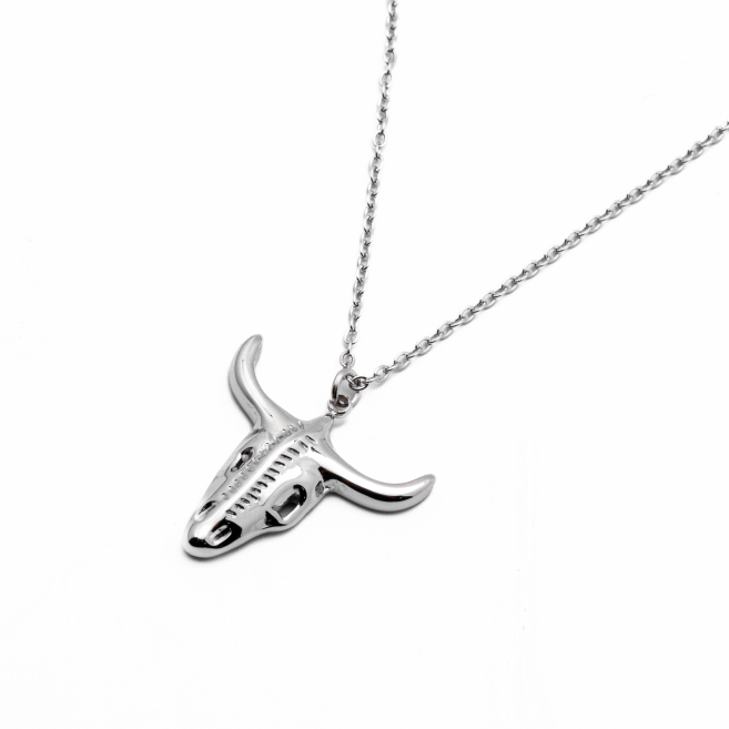 COLLAR ZO10489N200 PLATEADO Acero Inoxidable 2D21