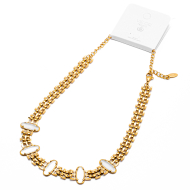 COLLAR ZO13486N DORADO Acero Inoxidable