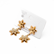 ARETES ZO14530E DORADO Acero Inoxidable