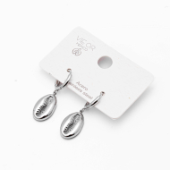 ARETES ZO11112E180 PLATEADO Acero Inoxidable