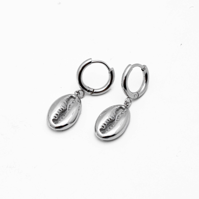 ARETES ZO11112E180 PLATEADO Acero Inoxidable