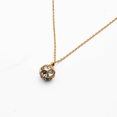 COLLAR ZO15036N DORADO Acero Inoxidable