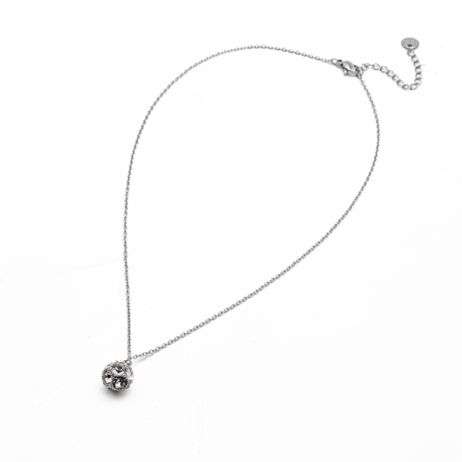 COLLAR ZO15036N PLATEADO Acero Inoxidable