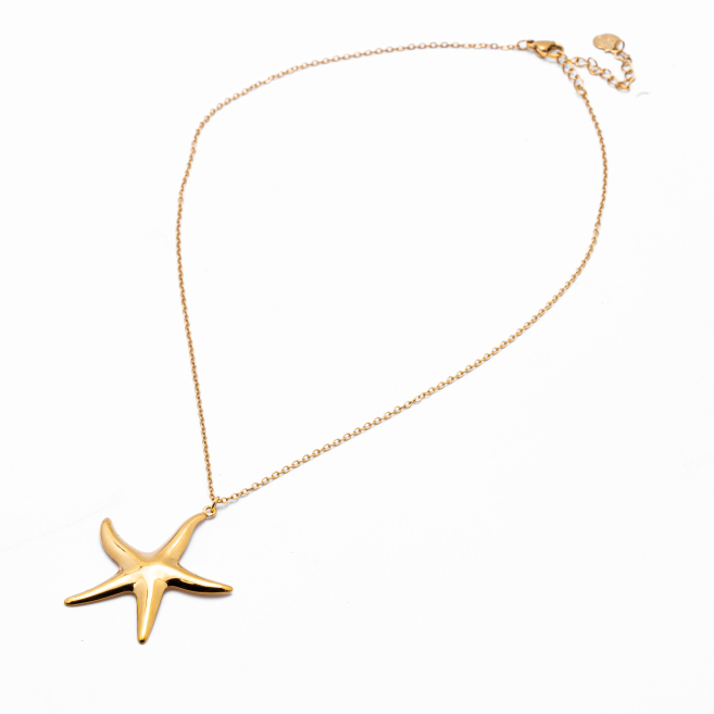 COLLAR ZO14447N DORADO Acero Inoxidable