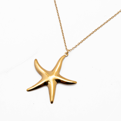 COLLAR ZO14447N DORADO Acero Inoxidable