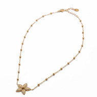 COLLAR ZO15116N DORADO Acero Inoxidable