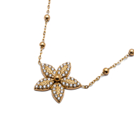 COLLAR ZO15116N DORADO Acero Inoxidable