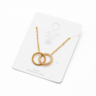 COLLAR ZO11864N DORADO Acero Inoxidable E29