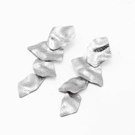 ARETES ZO14394E PLATEADO Acero Inoxidable