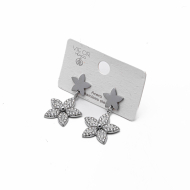 ARETES ZO15113E PLATEADO Acero Inoxidable