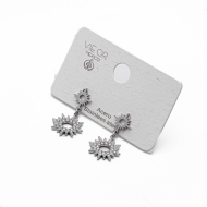 ARETES ZO14870E PLATEADO Acero Inoxidable