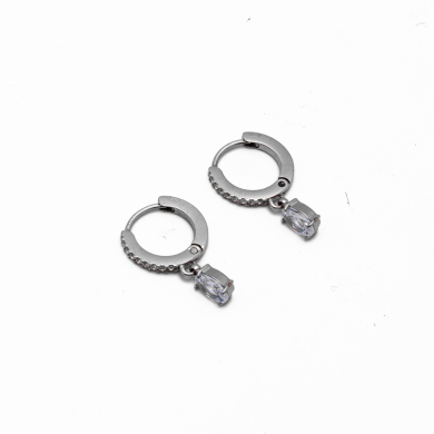 ARETES ZO11682E PLATEADO Acero Inoxidable G22