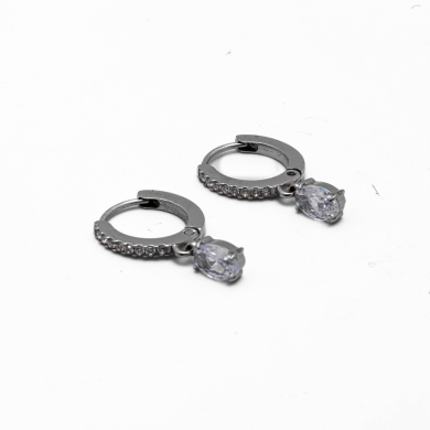 ARETES ZO11682E PLATEADO Acero Inoxidable G22